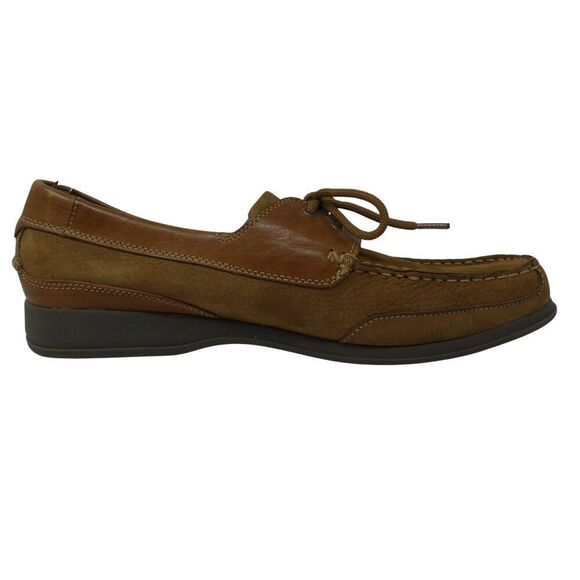 Nunn Bush Brown Leather Comfort Gel Boat Shoes Loafers‎ Mens 10.5 Wide NWT main image 14